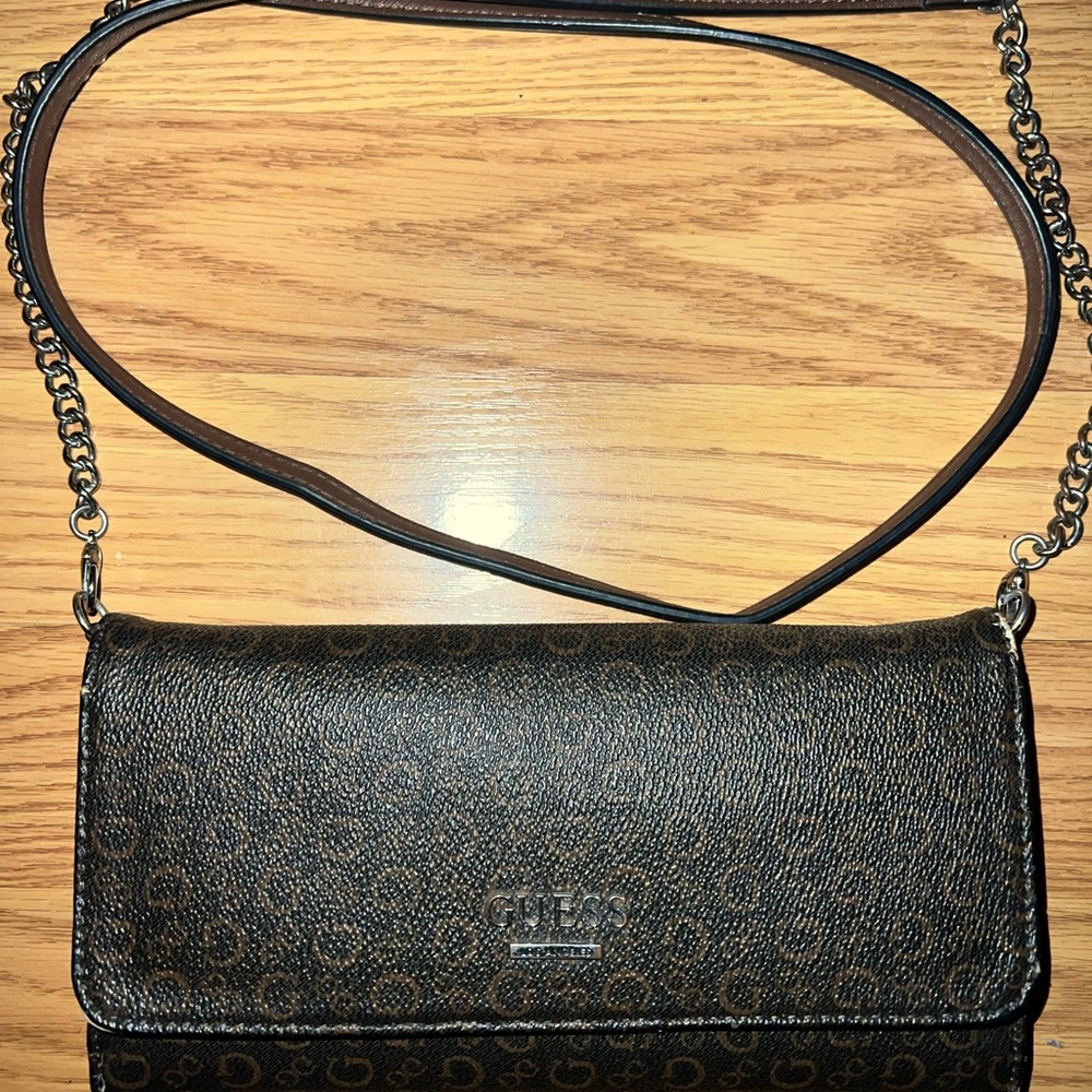 Guess Brown Crossbody Bag